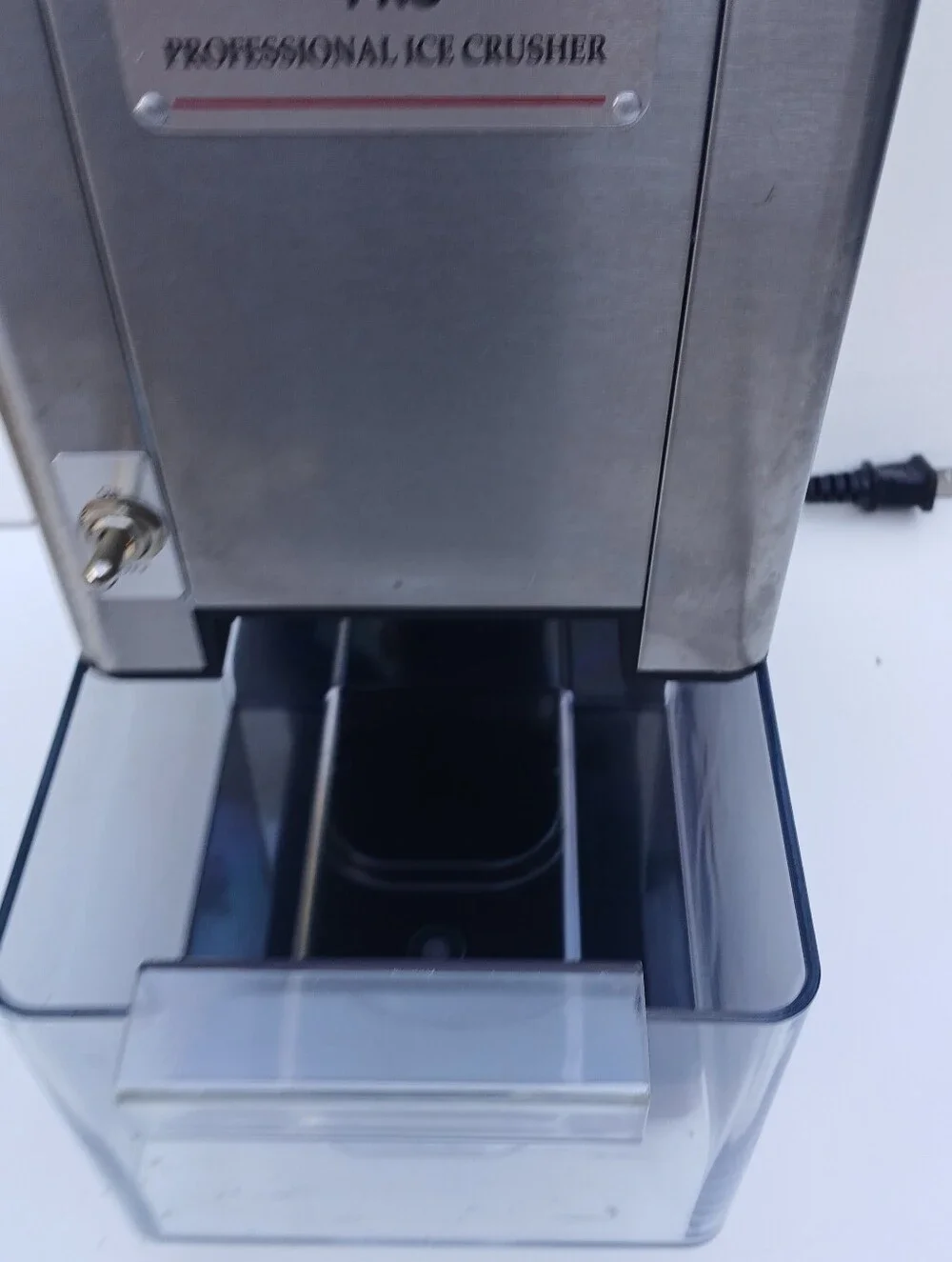 Waring Pro Stainless Steel Professional Ice Crusher - Silver/Black